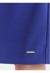 Calvin Klein Sukienka koktajlowa LV044F018G Niebieski Slim Fit. Kolor: niebieski. Materiał: syntetyk. Styl: wizytowy #2