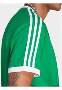 Adidas - adidas T-Shirt adicolor Classics 3-Stripes IM0410 Zielony Slim Fit. Kolor: zielony. Materiał: bawełna #6