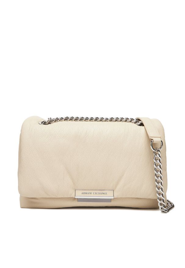 Torebka Armani Exchange. Kolor: beżowy