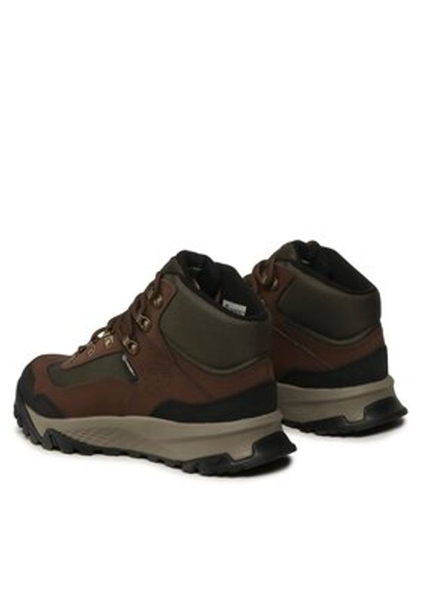 Timberland Sneakersy Bradstreet Pt Oxford TB0A2HWN9311 Brązowy. Kolor: brązowy. Materiał: skóra