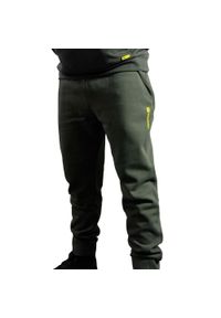 RIDGE MONKEY - Spodnie wędkarskie męskie RidgeMonkey Apearel Heavyweight Joggers. Kolor: zielony