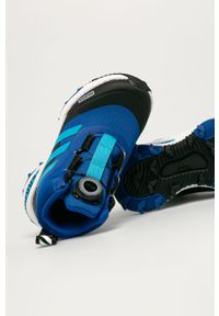adidas Performance - Buty dziecięce FortaRun BOA ATR K. Zapięcie: sznurówki. Kolor: niebieski. Materiał: syntetyk, materiał, skóra, guma. Szerokość cholewki: normalna. Sezon: zima #3