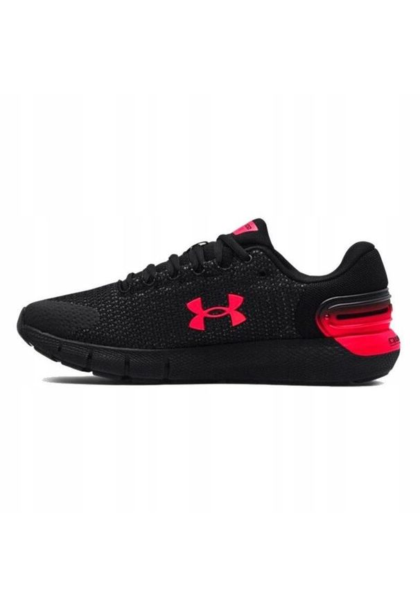 Buty Under Armour Charged Rouge 2.5 M 3024400-004 czarne. Okazja: na co dzień. Kolor: czarny. Materiał: syntetyk, guma, materiał. Szerokość cholewki: normalna. Sport: bieganie, fitness