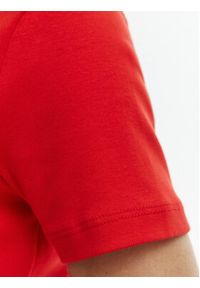 TOMMY HILFIGER - Tommy Hilfiger T-Shirt New Cody WW0WW40587 Pomarańczowy Slim Fit. Kolor: pomarańczowy. Materiał: bawełna #5