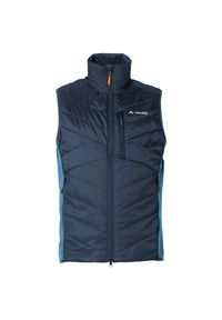Vaude - Kurtka puchowa bez rękawów VAUDE Sesvenna IV. Kolor: niebieski. Materiał: puch. Długość rękawa: bez rękawów. Technologia: Primaloft. Sezon: zima. Sport: narciarstwo #1