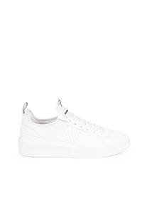 Antony Morato Sneakersy | MMFW01461-LE500157 | Mężczyzna | Biały. Nosek buta: okrągły. Kolor: biały. Materiał: tkanina, skóra ekologiczna. Wzór: aplikacja. Sport: turystyka piesza #4