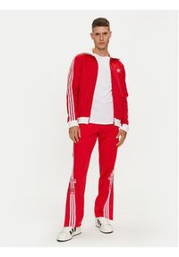 Adidas - adidas Spodnie dresowe adicolor Classics Adibreak IM8221 Czerwony Regular Fit. Kolor: czerwony. Materiał: syntetyk