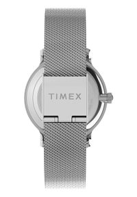 Timex zegarek TW2U86700 Transcend damski kolor biały. Kolor: biały. Materiał: materiał #4