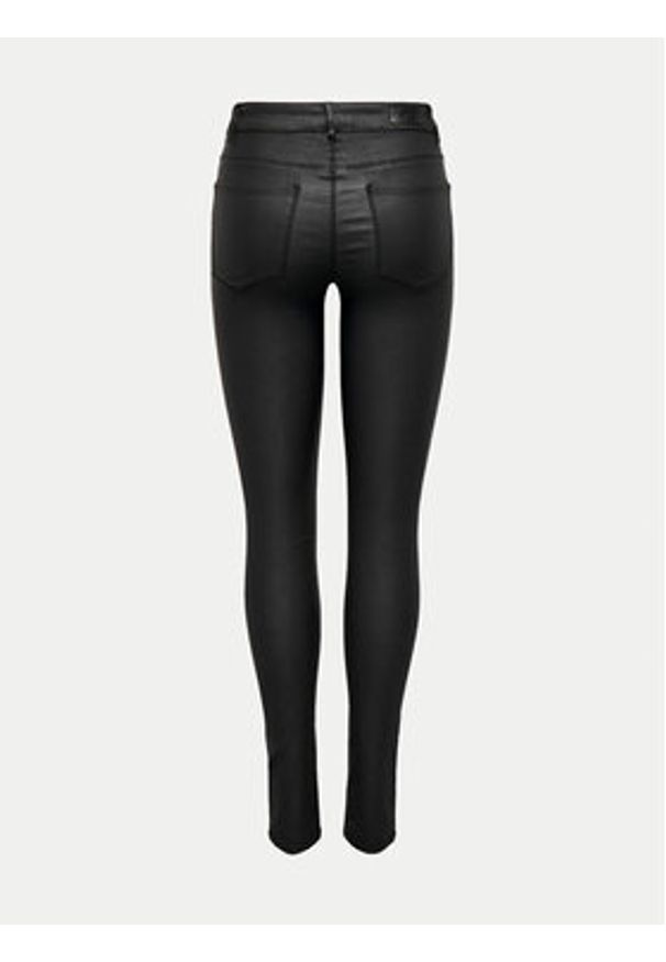 only - ONLY Jeansy Anne 15151791 Czarny Skinny Fit. Kolor: czarny