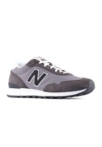 Buty męskie New Balance ML515WGR – szare. Okazja: na co dzień. Kolor: szary. Materiał: skóra, materiał, syntetyk. Szerokość cholewki: normalna #2