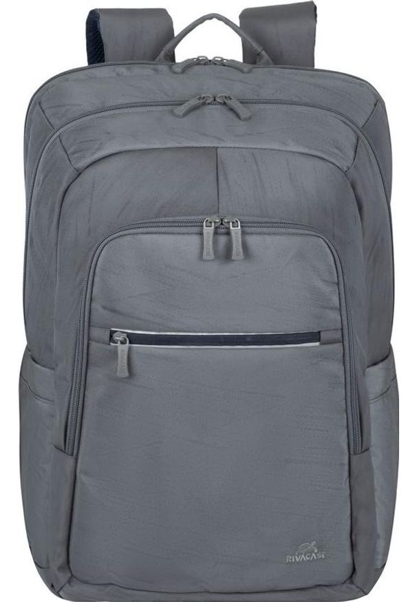 RIVACASE - Plecak Rivacase 7569 szary. Kolor: szary. Materiał: materiał. Wzór: paski. Styl: casual