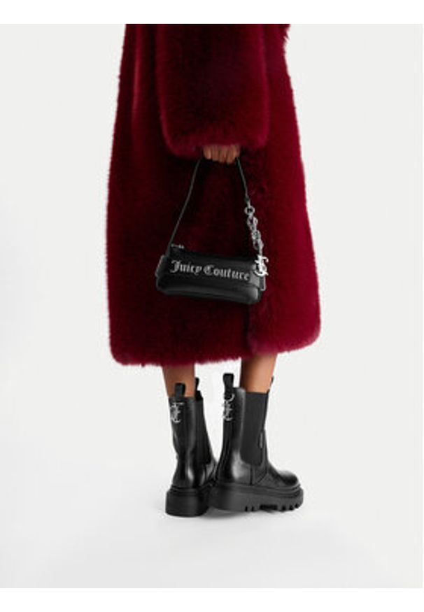 Juicy Couture Sztyblety CEO-HY63020S-3 Czarny. Kolor: czarny. Materiał: materiał