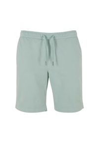 Urban Classics - Shorty Męskie Twill Rozciągliwe 2pak. Kolor: brązowy, zielony, wielokolorowy