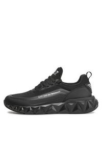 EA7 Emporio Armani Sneakersy X8X106 XK262 N763 Czarny. Kolor: czarny. Materiał: materiał #4