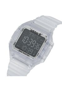 adidas Originals Zegarek Digital One GMT AOST22049 Biały. Kolor: biały #3
