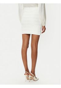 Marciano Guess Spódnica mini 5RGD01 5852Z Beżowy Slim Fit. Kolor: beżowy. Materiał: wiskoza #4