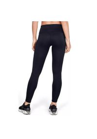 Legginsy damskie Under Armour Coldgear sportowe treningowe. Kolor: czarny. Materiał: elastan, poliester. Sport: fitness