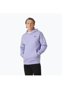Bluza męska Helly Hansen Core Graphic Sweat Hoodie. Kolor: fioletowy, niebieski