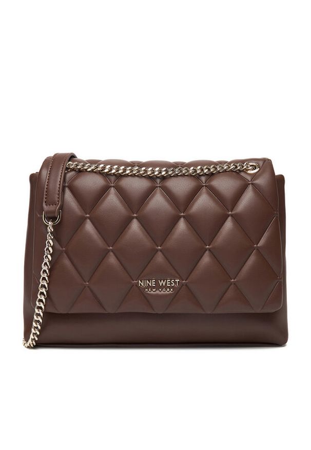 Nine West Torebka CEO-CHARLOTTE-S22560-5 Brązowy. Kolor: brązowy