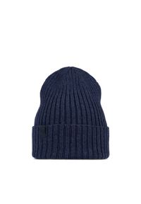 Buff - Czapka zimowa z wełny merino Norval. Kolor: niebieski. Materiał: wełna. Sezon: zima. Styl: sportowy
