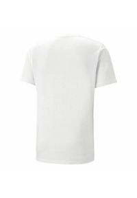 Puma - Koszulka fitness męska PUMA Graphic Tee Training. Kolor: niebieski, biały, wielokolorowy. Długość rękawa: krótki rękaw. Długość: krótkie. Sport: fitness