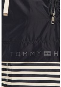 TOMMY HILFIGER - Tommy Hilfiger - Kurtka. Typ kołnierza: kaptur. Kolor: niebieski. Materiał: poliester, materiał #3