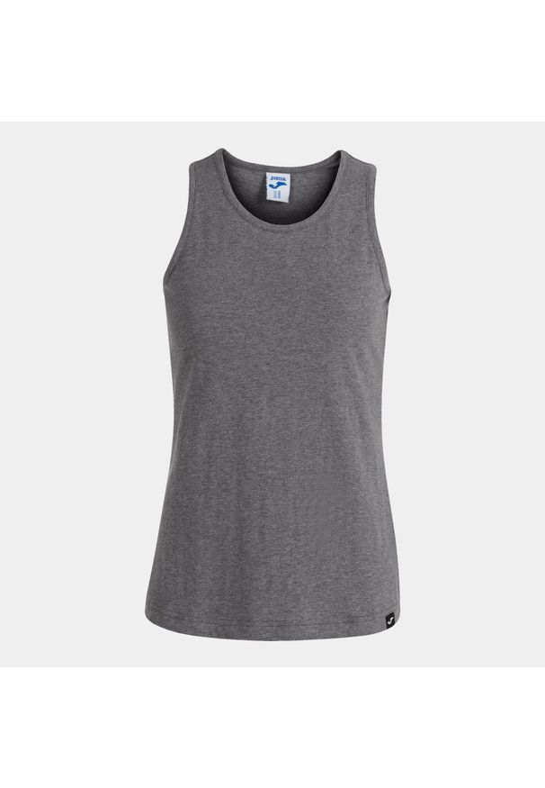 Damski Tanktop Joma Oasis Mel Grey 2XL - Oddychający i Stylowy. Kolor: szary. Materiał: bawełna. Sport: fitness