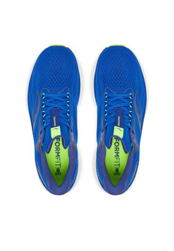 Saucony Buty do biegania Ride 18 S21000 Zielony. Kolor: zielony. Materiał: materiał