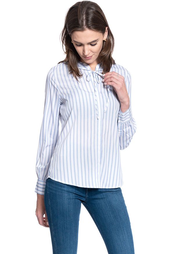 Mustang - BLUZKA DAMSKA MUSTANG EMMA SHIRRED CREPE 1009980 11780