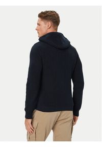 Aeronautica Militare Sweter 262MA1665UL00409 Granatowy Regular Fit. Kolor: niebieski. Materiał: bawełna #2