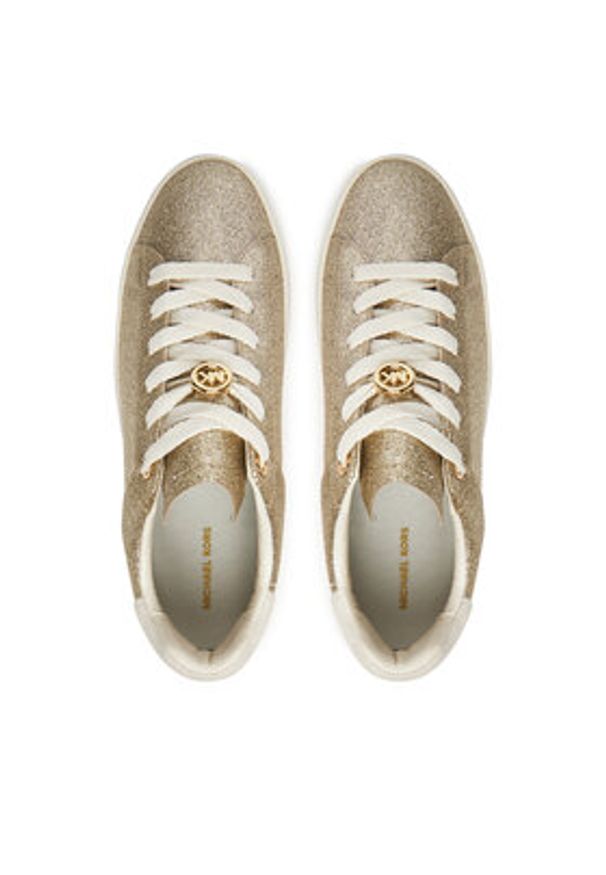 MICHAEL Michael Kors Sneakersy Dottie 43F5DTFS1M Złoty. Kolor: złoty. Materiał: materiał