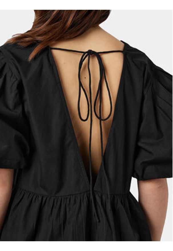 Noisy may - Noisy May Sukienka letnia Chiara 27030317 Czarny Loose Fit. Kolor: czarny. Materiał: bawełna. Sezon: lato