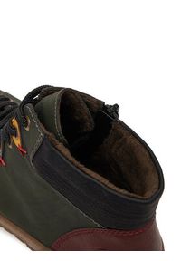 Rieker Trzewiki N0711-54 Zielony. Kolor: zielony. Materiał: syntetyk, materiał #7