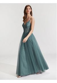 Hey Kyla Sukienka wieczorowa 5AG017HK Zielony Regular Fit. Kolor: zielony. Materiał: syntetyk. Styl: wizytowy #5