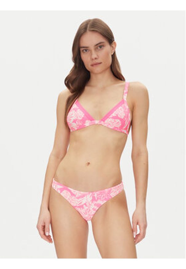 Maaji Dół od bikini Pink Blossom Flirt PT2249SBC041 Różowy. Kolor: różowy. Materiał: syntetyk