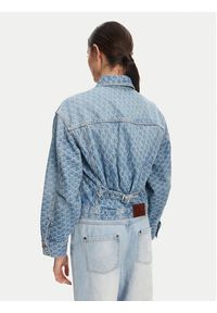 Calvin Klein Jeans Kurtka jeansowa LV047C782G Niebieski Oversize. Kolor: niebieski. Materiał: bawełna #5