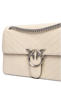 Pinko - PINKO Torebka Love One Light Classic AI 25-26 PLTT 106174 A2JC Beżowy. Kolor: beżowy. Materiał: skórzane #6