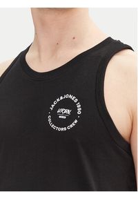Jack & Jones - Jack&Jones Tank top Simon 12270462 Czarny Regular Fit. Kolor: czarny. Materiał: bawełna