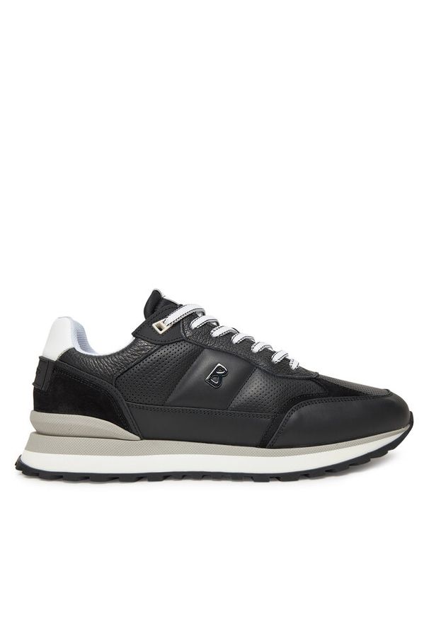 Sneakersy Bogner. Kolor: czarny