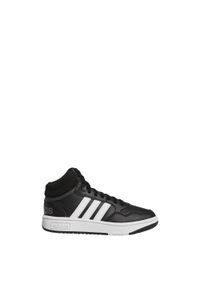 Adidas - Hoops Mid Shoes. Kolor: biały, wielokolorowy, czarny, szary. Sport: tenis #1