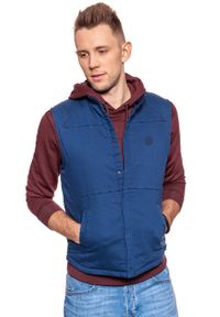 Wrangler - WRANGLER KNITTED VEST NAVY W6526LD35. Długość rękawa: bez rękawów #10
