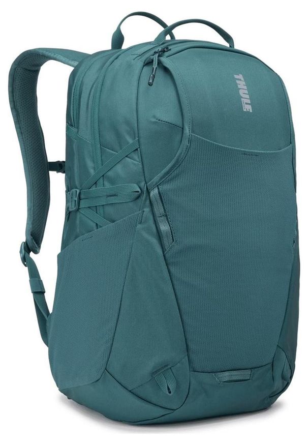 THULE - Thule EnRoute 15.6'' 26L zielony. Kolor: zielony. Materiał: nylon. Wzór: paski