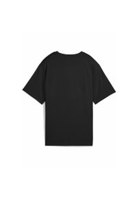Puma - Damska koszulka LOVE UNITED o luźnym kroju PUMA Black. Kolor: czarny