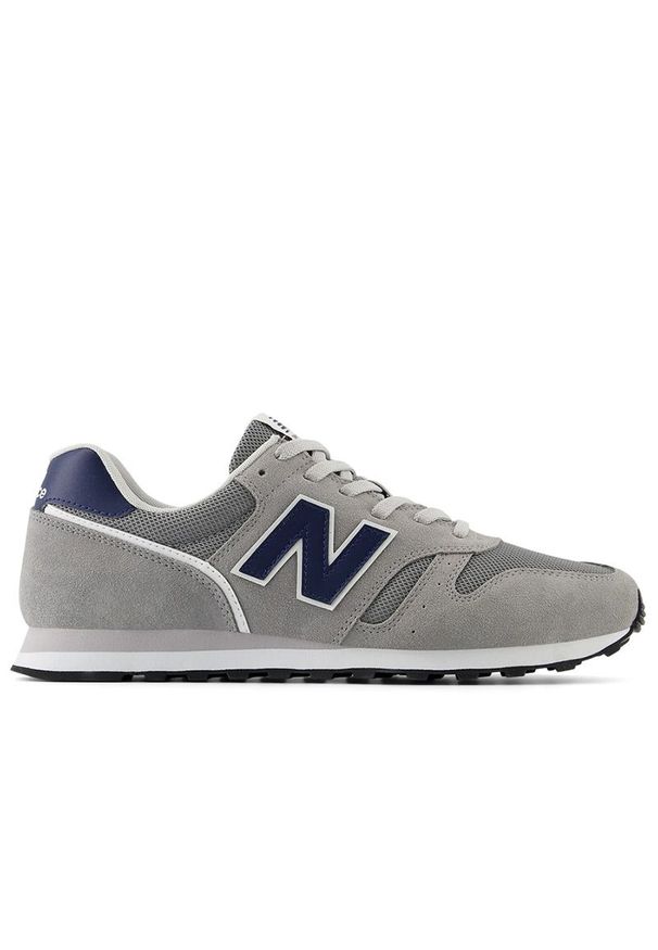 Buty unisex New Balance ML373SP2 - szare. Okazja: na co dzień. Kolor: szary. Materiał: zamsz, guma. Szerokość cholewki: normalna. Model: New Balance 373