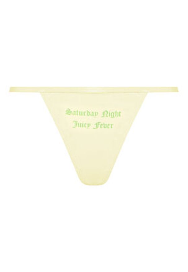 Juicy Couture Komplet 7 par stringów JCTTH225955 Kolorowy. Materiał: syntetyk. Wzór: kolorowy