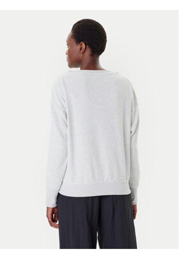 Adidas - adidas Bluza Seasonal Essentials 3-Stripes JM1901 Szary Regular Fit. Kolor: szary. Materiał: bawełna