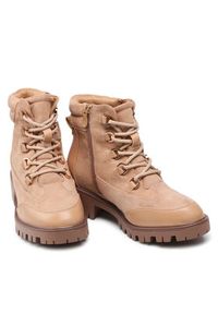 DeeZee Trzewiki WS5577-19 Beżowy. Kolor: beżowy. Materiał: materiał #8