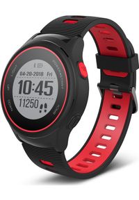 FOREVER - Smartwatch Forever SW-600 Czarno-czerwony. Rodzaj zegarka: smartwatch. Kolor: wielokolorowy, czarny, czerwony #1