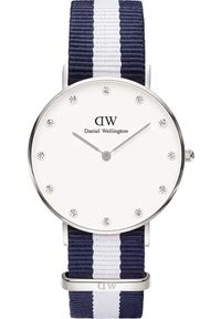 Zegarek Daniel Wellington ZEGAREK DAMSKI DANIEL WELLINGTON Glasgow Silver DW00100082 + BOX NoSize #1