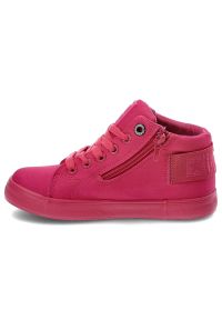 Big-Star - Różowe Sneakersy Big Star Wygodne Buty Dziecięce. Kolor: różowy. Materiał: materiał. Szerokość cholewki: normalna #6